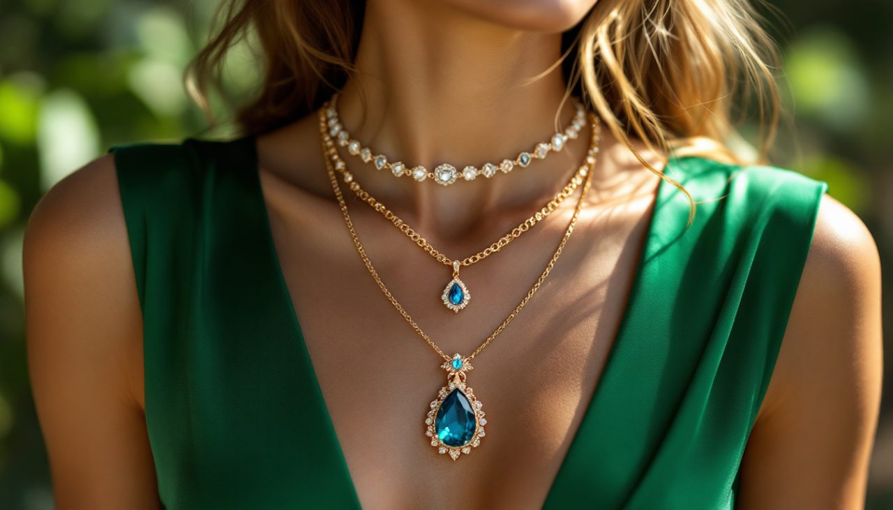 découvrez notre collection de colliers spécialement conçus pour mettre en valeur votre décolleté en v. que ce soit pour une occasion spéciale ou un quotidien chic, nos pièces apporteront une touche d'élégance et de sophistication à votre tenue.